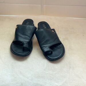 DKNY Black Women's Slide Sandals